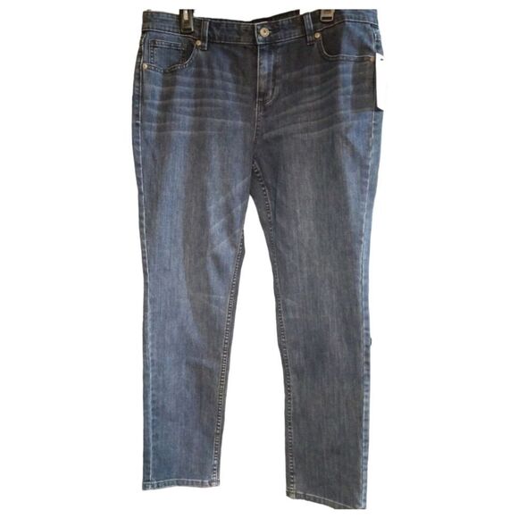 Liz Claiborne Denim - LIz Claiborne Skinny Blue Jeans Size 14